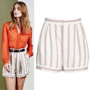 NWT Joie Carvel Stripe Short